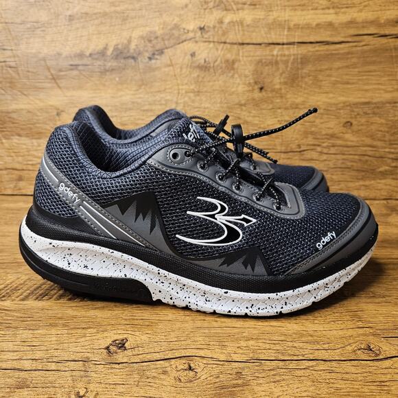 Gdefy Grey Mighty Walk Black Grey Walking Comfort Sneaker size 8 main image 5